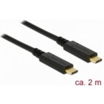Delock 83668 USB 3.1 Gen 1 C (M) - USB 3.1 Gen 1 C (M), 2m, černý – Zboží Živě