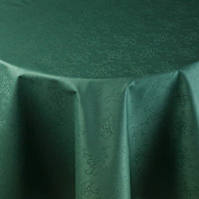 Veba Ubrus Garbo Folklor tmavá zelená 135x220 cm – Sleviste.cz