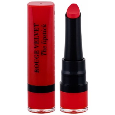 Bourjois Paris Rouge Velvet The Lipstick matná rtěnka 08 Rubi´s Cute 2,4 g – Zboží Dáma