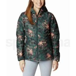 Columbia Powder Lite Hooded Jacket W spruce aurelian print
