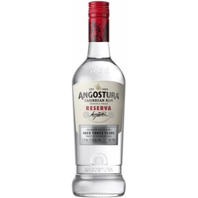 Angostura Reserva Premium White Rum 3y 37,5% 0,7 l (holá láhev)