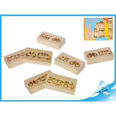 Domino Dřevěné vozidla – Zboží Živě