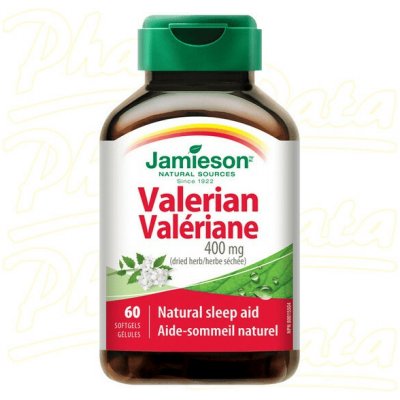 Jamieson VALERIÁNA 400 mg 60 kapslí – Hledejceny.cz