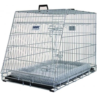 Savic Dog Residence Mobile Klec do auta včetně polštáře M 76 x 53 x 61 cm – Zboží Mobilmania