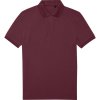 Pánské Tričko B&C polokošile My Eco Polo piqué COT-01U42837001 Burgundová