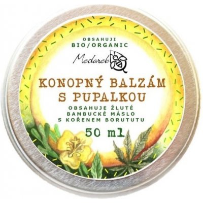 Medarek | Konopný balzám s pupalkou bio - 50 ml