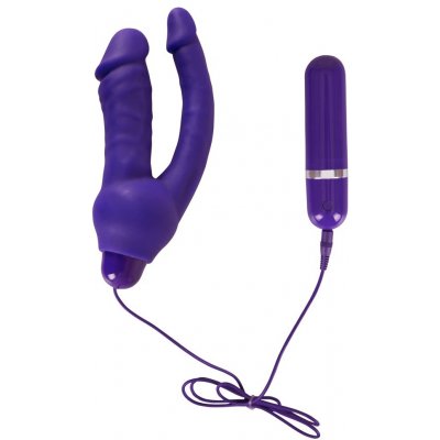 You2Toys Double Pleasure Vibe silikonový dvojitý vibrátor – Zboží Mobilmania