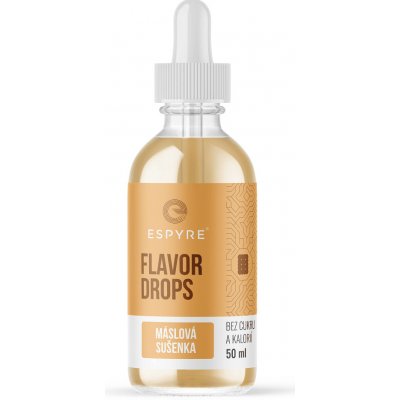 Espyre Flavor Drops Máslová sušenka 50 ml – Zboží Dáma