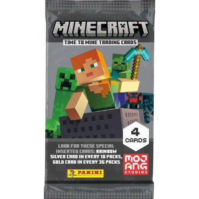 Panini MINECRAFT 2 karty – Zbozi.Blesk.cz