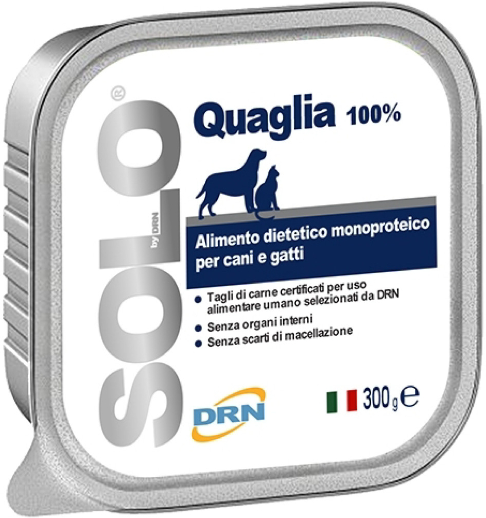 Solo Adult Dog 100% Quaglia křepelka 300 g