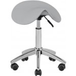 Activeshop kosmetický taburet AM-302 šedý – Zboží Mobilmania