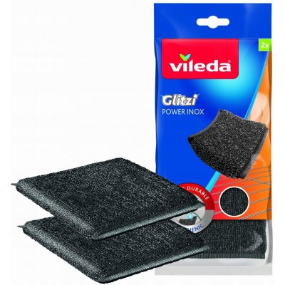 Vileda Professional 141656 Glitzi Power Inox houbička 2 ks – HobbyKompas.cz