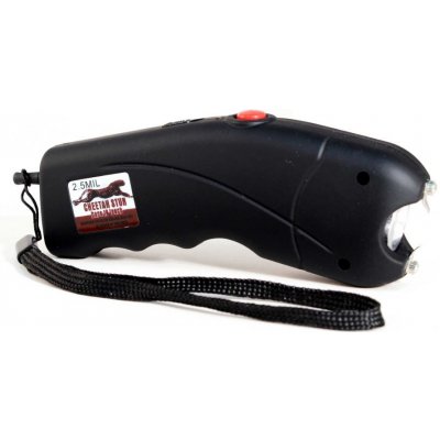 Branse Elektrický paralyzér Panther 2.5 mil.V s LED svítilnou a alarmem 130dB – Zboží Dáma