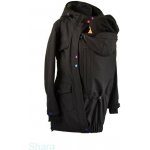 Shara softshellový kabát s hladícími kapsami ve vsadce přední nošení zima Černá – Sleviste.cz