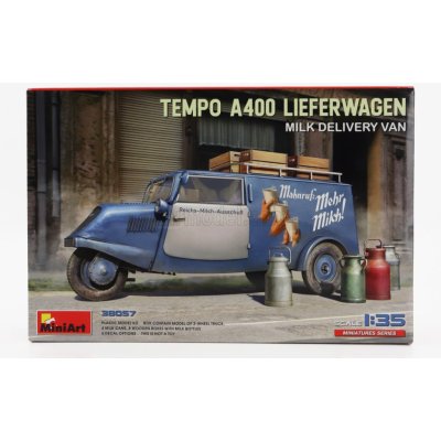 MiniArt Tempo A400 Lieferwagen Milk Delivery Van 38057 1:35