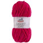 VLNIKA Příze Samet Soft Varianta: 236 malinová – Zboží Mobilmania