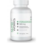 NutriWorks Fenugreek 500 100 kapslí – Hledejceny.cz