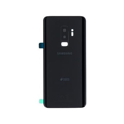 Samsung G965 Galaxy S9+ Kryt Baterie Black (Service Pack) 8596311019036