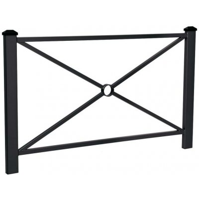 Procity Zábradlí Pagode 1580 mm černá RAL9005 – Hledejceny.cz