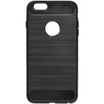 Pouzdro Forcell Carbon Apple iPhone 6/6S - černé – Hledejceny.cz