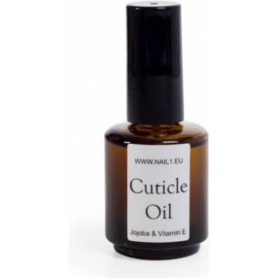 Nail1 Cuticle oil s maslem Jojoba & Vitamin E regenerační nehtový olej bez vůně 15 ml