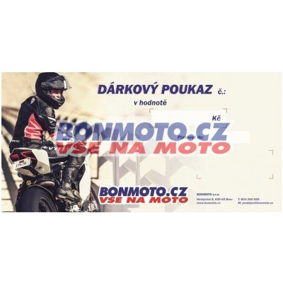 Dárkový poukaz 2000 Kč - Papírový – Zboží Dáma