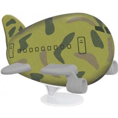 PINTOO 3D puzzle Letadélko: Maskované letadlo 80 ks