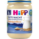 HiPP Bio Špaldová krupicová kaše na dobrou noc 190 g – Sleviste.cz