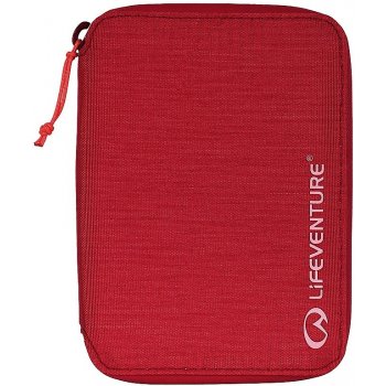 Lifeventure RFiD Bi-Fold Recycled peněženka raspberry