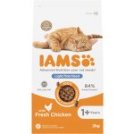 Iams for Vitality Cat Adult Weight Control Chicken 2 kg – Hledejceny.cz