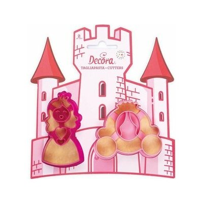 Vykrajováko princezna a kočár 2ks - Decora – Hledejceny.cz