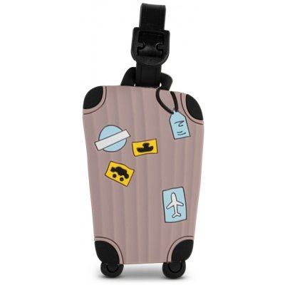 Fabrizio kufr 10275-5700 růžová 2 Ks – Zboží Dáma