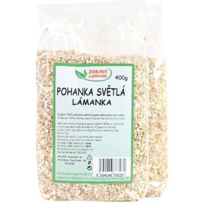 IPJ Natur Pohanka lámanka světlá 400 g – Zboží Dáma
