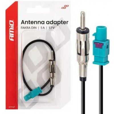 AMIO Anténní adaptér FAKRA DIN 5A 12V – Zboží Živě