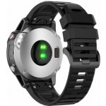 FIXED Silicone Strap řemínek pro Garmin QuickFit 26mm černý FIXSST-QF26MM-BK – Zboží Živě