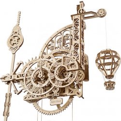 3D puzzle Ugears 3D puzzle Aero Clock s kyvadlem 320 ks