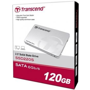 Transcend 220S 120GB, SATA III,TS120GSSD220S