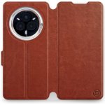 Mobiwear - Realme 14 Pro Plus 5G - Hnědé a šedé – Zboží Živě