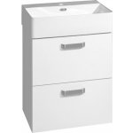 EBS Elva Skříňka umyvadlová 50cm, bílá lesk – Zboží Dáma