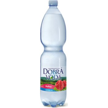 Dobrá voda malina neperlivá 6 x 1,5l