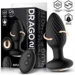 InToYou Drago 360 Twister Vibrating Anal Plug with 2 Motors and Remote Black – Sleviste.cz