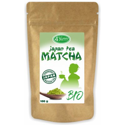 4slim Japonský Matcha Tea BIO 100 g – Zboží Mobilmania