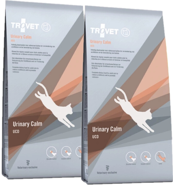 TROVET UCD Urinary Calm Diet pro kočky 2 x 10 kg
