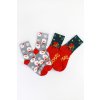 Emi Ross dámské vánoční ponožky-dárkové balení ECC-2983MC-1