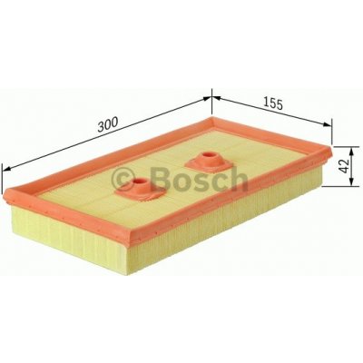 Vzduchový filtr Bosch 1 457 433 315 – Hledejceny.cz