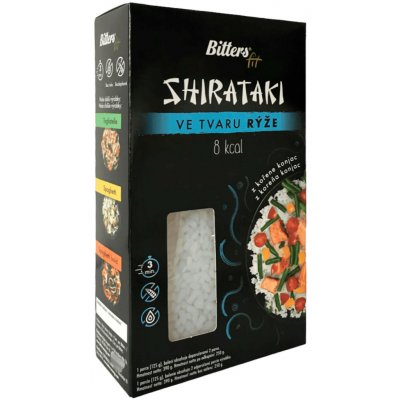 Bitters Shirataki VE TVARU RÝŽE 390 g – Zboží Dáma