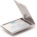 DURABLE Pouzdro na vizitky chromové 225.004 – Zbozi.Blesk.cz