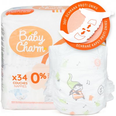 Baby Charm Super Dry Flex 5 Junior 11-16 kg 34 ks – Zbozi.Blesk.cz