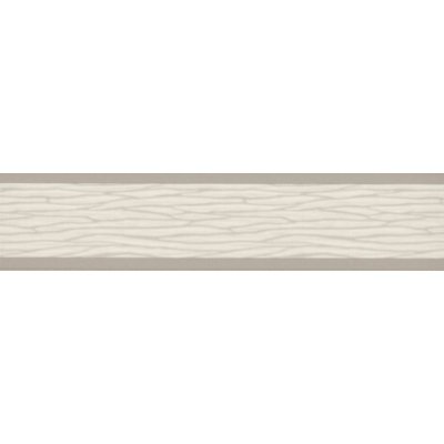 Vliesové bordury IMPOL 37272-4A, rozměr 5 m x 8,5 cm, vlnovky šedé s šedým okrajem, IMPOL TRADE – Zboží Mobilmania