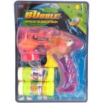 DQ Bublifuková pistole se světlem růžová – Zboží Mobilmania